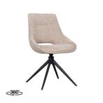 Stoel Marlow | Clay | Elite | Zwart Metalen Frame LABEL51, Verzenden, Nieuw in verpakking