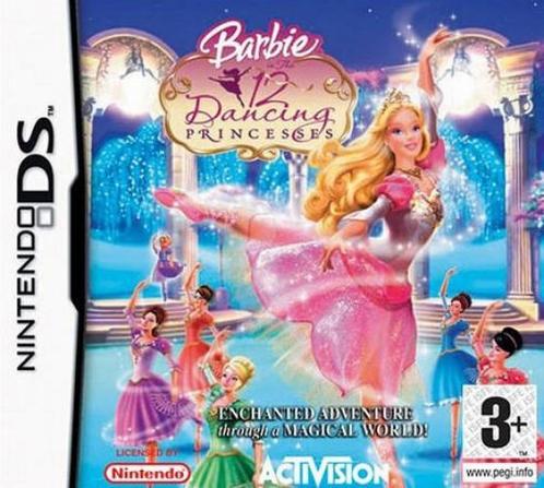 Barbie 12 Dancing Princesses (Nintendo DS), Spelcomputers en Games, Games | Nintendo DS, Gebruikt, Verzenden