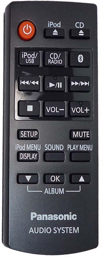 Afstandsbediening Panasonic SC-HC38DB, Audio, Tv en Foto, Afstandsbedieningen, Origineel, Nieuw, Ophalen of Verzenden