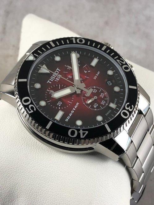Tissot - Seastar 1000 Chronograph - Zonder Minimumprijs -, Sieraden, Tassen en Uiterlijk, Horloges | Heren
