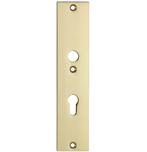 SKG3 rechthoekig schild PC92 binnen messing gelakt, Verzenden, Nieuw