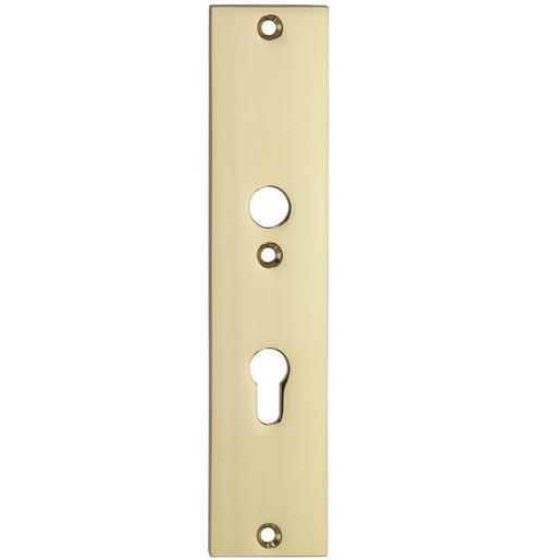 SKG3 rechthoekig schild PC92 binnen messing gelakt, Doe-het-zelf en Verbouw, Hang- en Sluitwerk, Verzenden