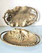 Tafelmiddenstuk (2) - Verguld brons