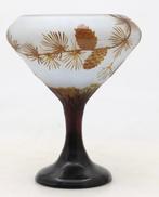 Emile Gallé - Emile Gallé - Kom - Glas - Pijnboom kopje, Antiek en Kunst