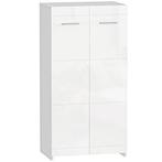 Schoenenkast In Hoogglans, Schoenenopslag Met Verstelbare Pl, Verzenden, Nieuw