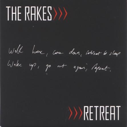 cd single card - The Rakes - Retreat, Cd's en Dvd's, Cd Singles, Zo goed als nieuw, Verzenden