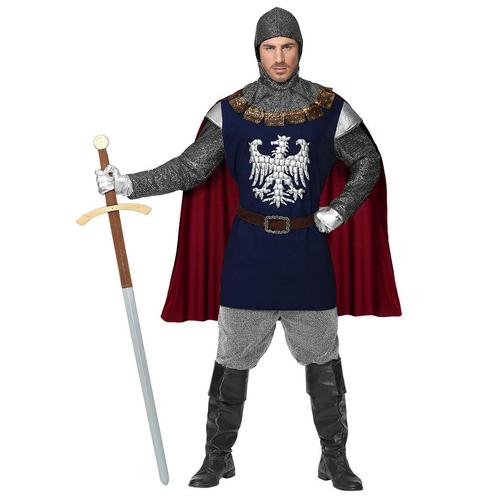 Ridder Kostuum Blauw Heren, Kleding | Heren, Carnavalskleding en Feestkleding, Nieuw, Verzenden