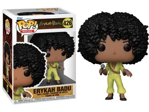 Funko Pop! Rocks 426 - Erykah Badu - Erykah Badu (Essence, Verzamelen, Muziek, Artiesten en Beroemdheden, Ophalen of Verzenden