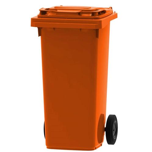 Mini-container 120 ltr - oranje, Huis en Inrichting, Woonaccessoires | Prullenbakken, Nieuw, Verzenden