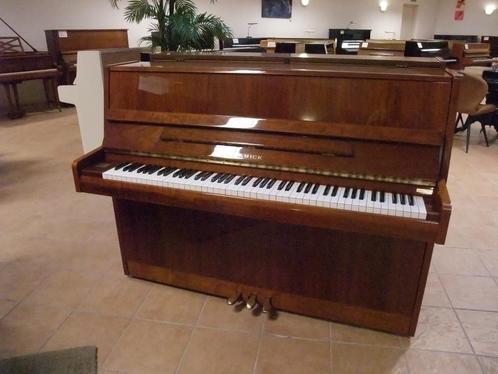 Samick Piano, 108 cm hoog, Speciale kleur - Direct Leverbaar, Muziek en Instrumenten, Piano's, Piano, Bruin, Zo goed als nieuw