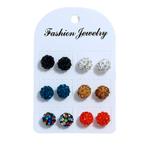 Fako Bijoux - Oorbellen - Disco Dots - Set - 6 Paar, Sieraden, Tassen en Uiterlijk, Oorbellen, Verzenden, Nieuw