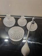 Art Deco Toiletset (4) - Lalique - Kristal