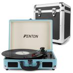 Fenton RP115 platenspeler met Bluetooth en platenkoffer, Nieuw, Verzenden