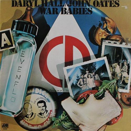 LP gebruikt - Daryl Hall/John Oates - War Babies, Cd's en Dvd's, Vinyl | Rock, Zo goed als nieuw, Verzenden
