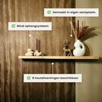 Houten wandplank - Transparant/mat - Klein - 4cm dik eiken -, Huis en Inrichting, Woonaccessoires | Wandplanken en Boekenplanken