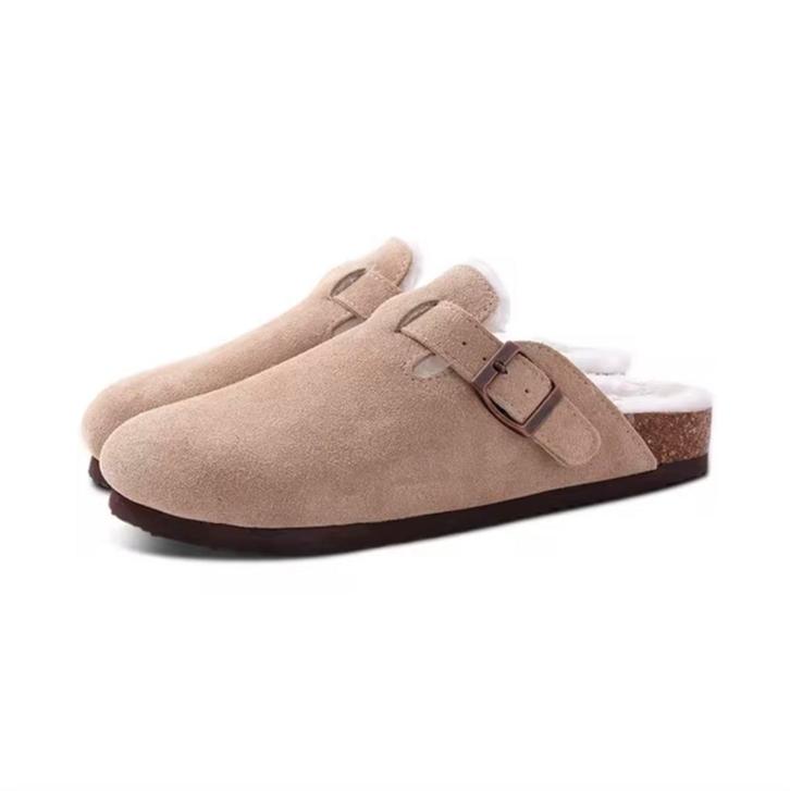 Suède Pantoffel Pluche Gevoerd | Maat 36 tot 45, Kleding | Dames, Schoenen, Sandalen of Muiltjes, Nieuw, Verzenden
