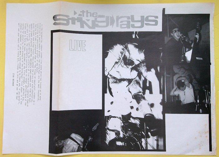 The Stingrays - Live (UK 1985 Promo Test-Pressing LP) - LP, Cd's en Dvd's, Vinyl Singles