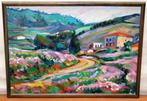 Juan Mendoza Marruedo (1929) - Paisaje de Tiana, Antiek en Kunst, Kunst | Schilderijen | Klassiek