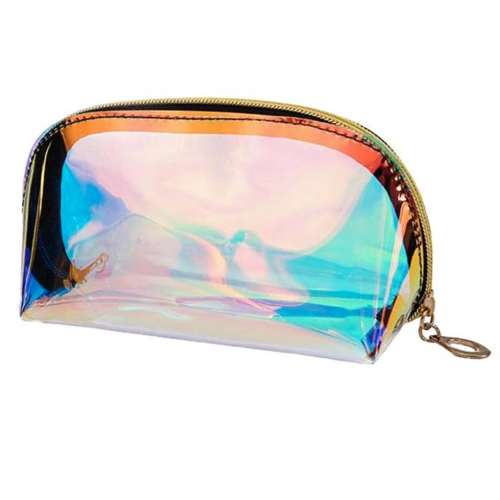 Fako Fashion - Make Up Tasje Holografisch Small - Toilettas, Sieraden, Tassen en Uiterlijk, Toilettassen, Verzenden