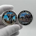Somalië. 100 Shilling African Wildlife Elephant 2025/2026 –