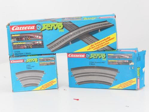 Carrera Servo 140 77502, 77501 en 77545 Viaduct en 2x boc..., Hobby en Vrije tijd, Modelbouw | Overige, Gebruikt, Ophalen of Verzenden