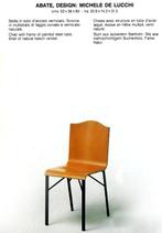Bieffeplast - Michele De Lucchi - Abate - Stoel (5) - Hout,, Antiek en Kunst, Antiek | Meubels | Stoelen en Banken