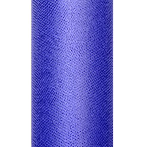 Donkerblauwe Tule Rol 15cm 9m, Hobby en Vrije tijd, Feestartikelen, Nieuw, Verzenden
