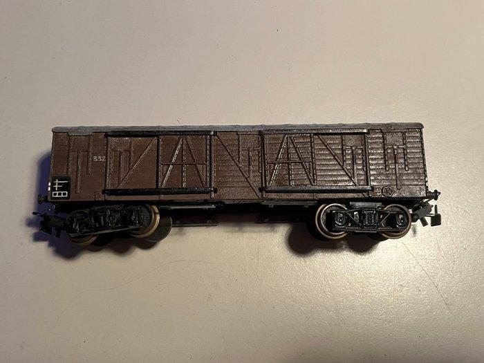 Märklin H0 - 332 - Modeltrein goederenwagon (1) - Gesloten, Hobby en Vrije tijd, Modeltreinen | H0