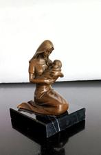 Milo (1910-1978) - sculptuur, moeder maria met kind - 11 cm