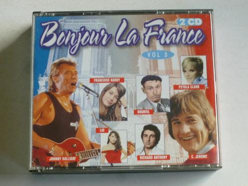 Bonjour La France vol. 3 (2 CD) br music, Cd's en Dvd's, Cd's | Pop, Verzenden