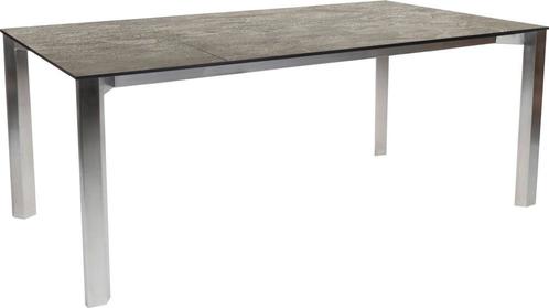 Stern Penta Uittrekbare tafel 160/210x100 cm Roestvrij, Tuin en Terras, Tuintafels, Ophalen of Verzenden