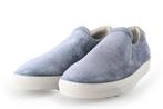 Greve Instappers in maat 41 Blauw | 10% extra korting, Kleding | Heren, Schoenen, Overige typen, Verzenden, Blauw, Gedragen