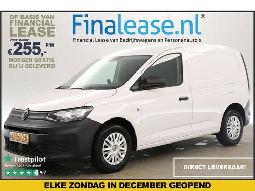 Volkswagen Caddy 2.0 TDI L1H1 Airco Cruise Navigatie €255pm, Auto's, Bestelauto's, Lease, Handgeschakeld, Diesel, Wit, Volkswagen