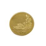 Nederland. Gold medal 1898 Wilhelmina, Emma