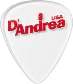 DAndrea - Clear Acrylic - 351 Plectrum - 1.50 mm - 6-pack, Muziek en Instrumenten, Ophalen of Verzenden, Nieuw, Elektrische gitaar