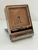 Reisklok - Jaeger-Lecoultre -  Art Deco Leder, Verguld -