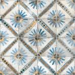 Vintage vloertegel / wandtegel fs marrakech bleu 45x45cm 4, Keramiek, Nieuw, Ophalen of Verzenden, 10 m² of meer