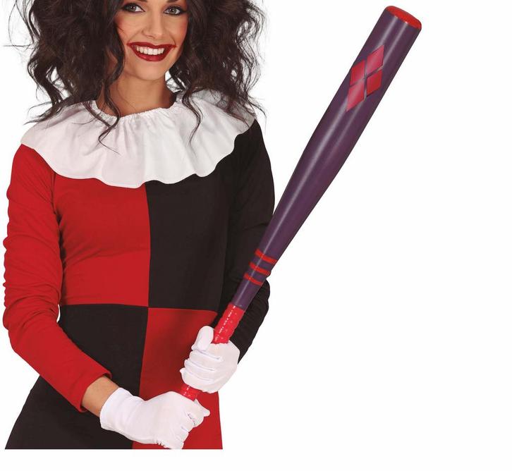 Rood Paarse Nep Knuppel 75cm, Hobby en Vrije tijd, Feestartikelen, Nieuw, Verzenden