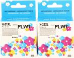 FLWR HP 21XL en 22XL Multipack zwart en kleur, Verzenden, Nieuw