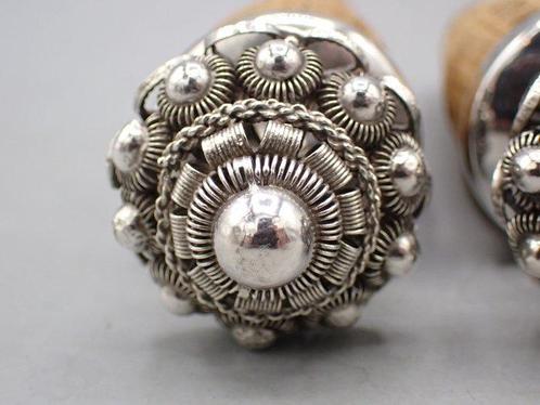 Flessenkurk (4) - Zeeuwse knoop - .835 zilver, Antiek en Kunst, Antiek | Goud en Zilver