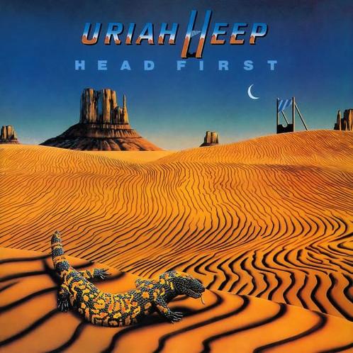 LP gebruikt - Uriah Heep - Head First, Cd's en Dvd's, Vinyl | Rock, Zo goed als nieuw, Verzenden