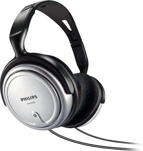 Philips SHP2500 - Over-Ear Koptelefoon - Zilver, Audio, Tv en Foto, Koptelefoons, Verzenden