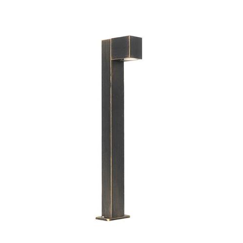 Buitenlamp antiek goud met grondpin en kabelmof 65cm IP44 -, Tuin en Terras, Buitenverlichting, Nieuw, Minder dan 50 watt