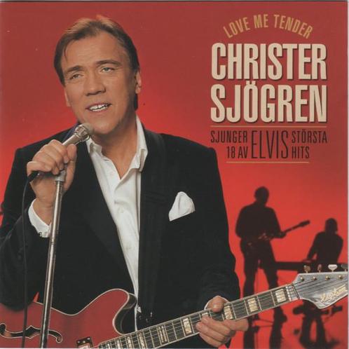 cd - Christer SjÃ¶gren - Love Me Tender - Christer SjÃ¶g, Cd's en Dvd's, Cd's | Overige Cd's, Zo goed als nieuw, Verzenden
