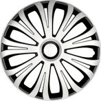 4-Delige Wieldoppenset Avera 16-inch zilver/zwart, Nieuw, Verzenden