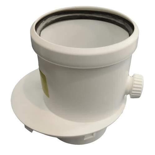 Intergas rookgasafvoer adapter 80mm (090537), Doe-het-zelf en Verbouw, Verwarming en Radiatoren, Nieuw, Ophalen of Verzenden