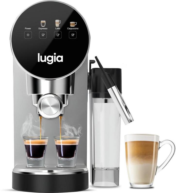 Lugia Koffiemachine Pistonmachine - Automatische, Witgoed en Apparatuur, Melkopschuimers, Zo goed als nieuw, Ophalen of Verzenden