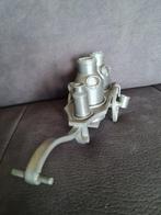 pewter - Tinnen figuurtje - tinnen melkwagen met melkbussen