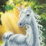 Crystal Card kit diamond painting Sunshine Unicorn 18 x 1...