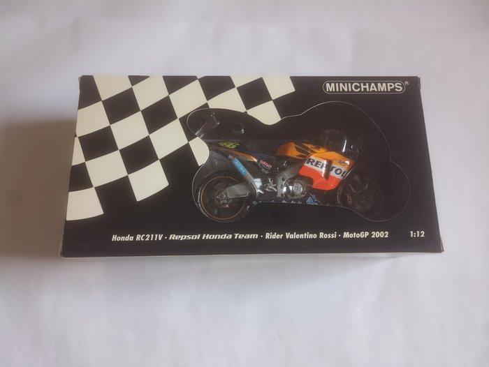 Minichamps 1:12 - Model motorfiets - HONDA - RC211V TEAM, Hobby en Vrije tijd, Modelauto's | 1:5 tot 1:12